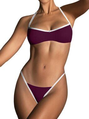 2 Piece String/Thong Bikini Set Size Small N0052